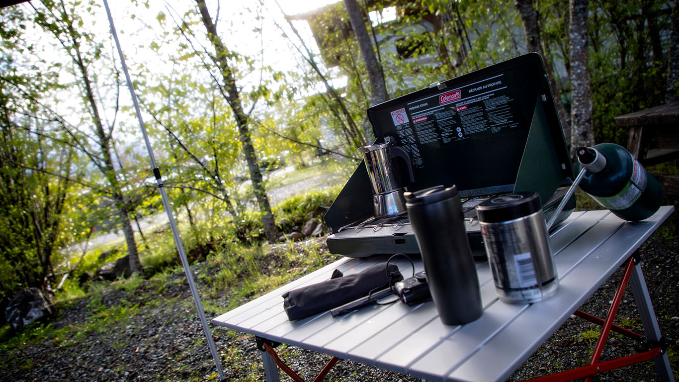 Coffee's On - Vancouver Island -Camping 2017